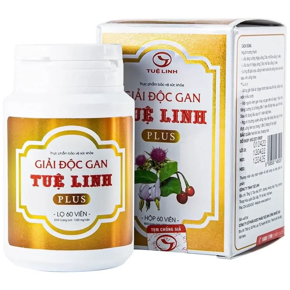 review thuốc Giải độc gan Tuệ Linh