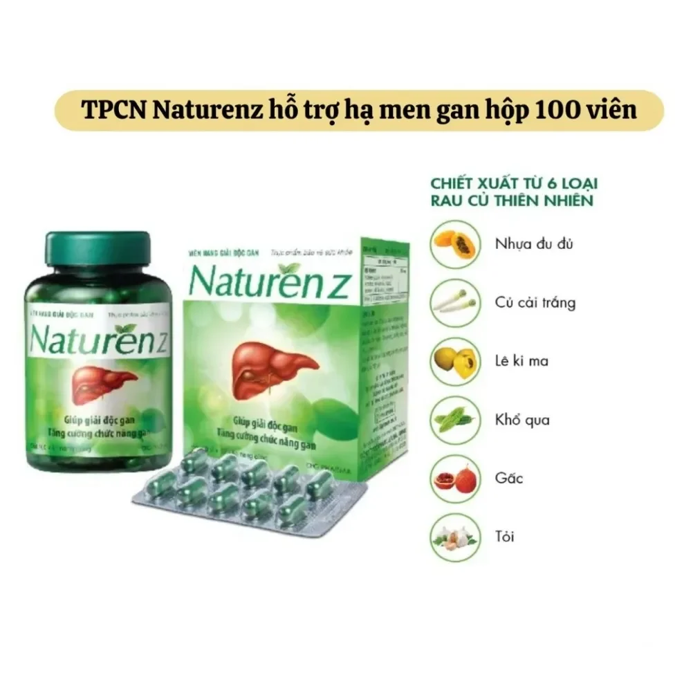  Viên giải độc gan Naturen Z là sản phẩm gì?